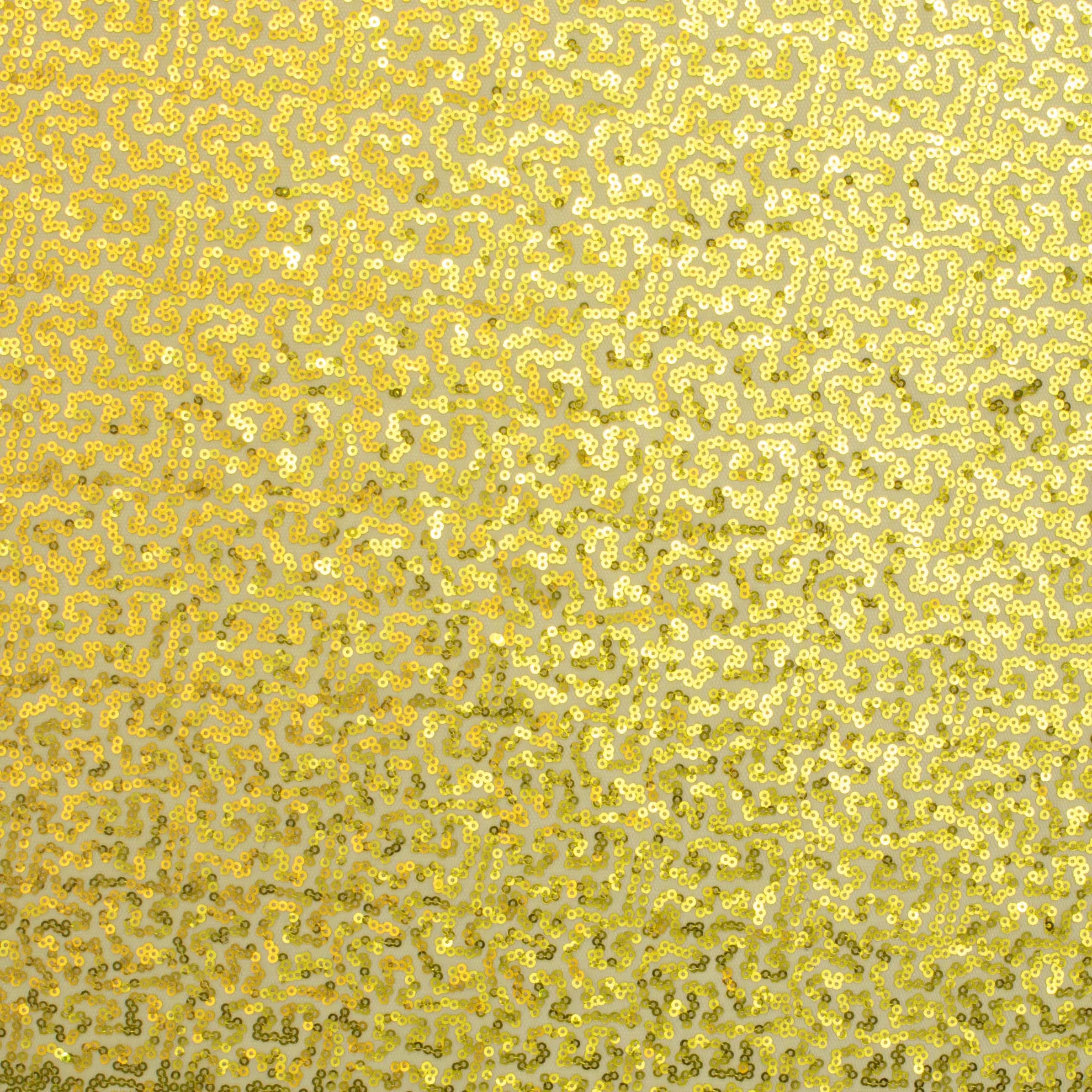 Sequin Tulle Gold 140cm