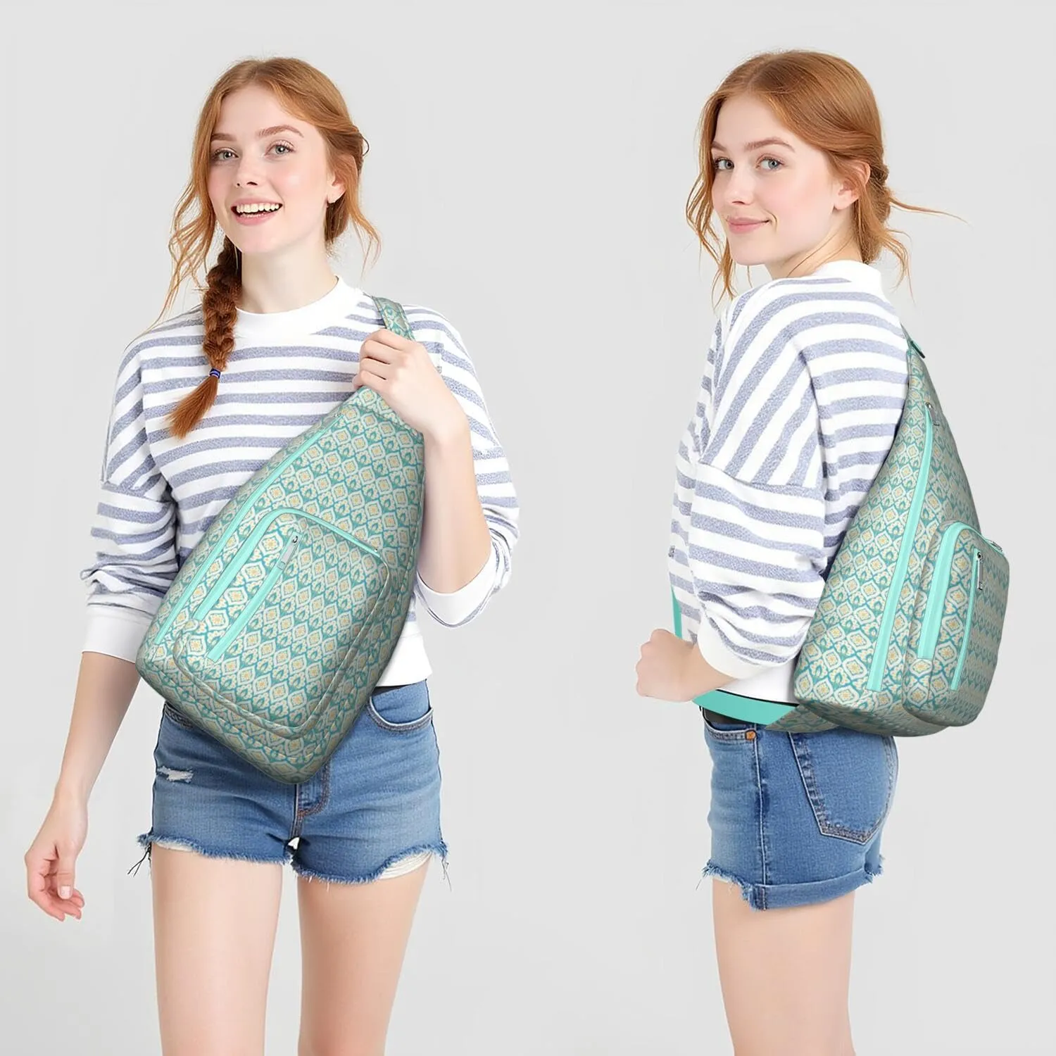 Shoulder Sling Crossbody Casual Chest Bag For Travel Sports Running,Backpack for Men & Women Lightweight Sports BagCrossbody Concealed Carry,Abstract Shoulder Bag Waterproof Chest Bag