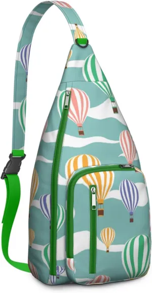 Shoulder Sling Crossbody Casual Chest Bag For Travel Sports Running,Backpack for Men & Women Lightweight Sports BagCrossbody Concealed Carry,Abstract Shoulder Bag Waterproof Chest Bag