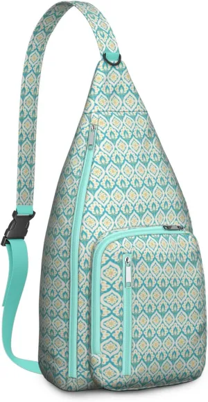 Shoulder Sling Crossbody Casual Chest Bag For Travel Sports Running,Backpack for Men & Women Lightweight Sports BagCrossbody Concealed Carry,Abstract Shoulder Bag Waterproof Chest Bag