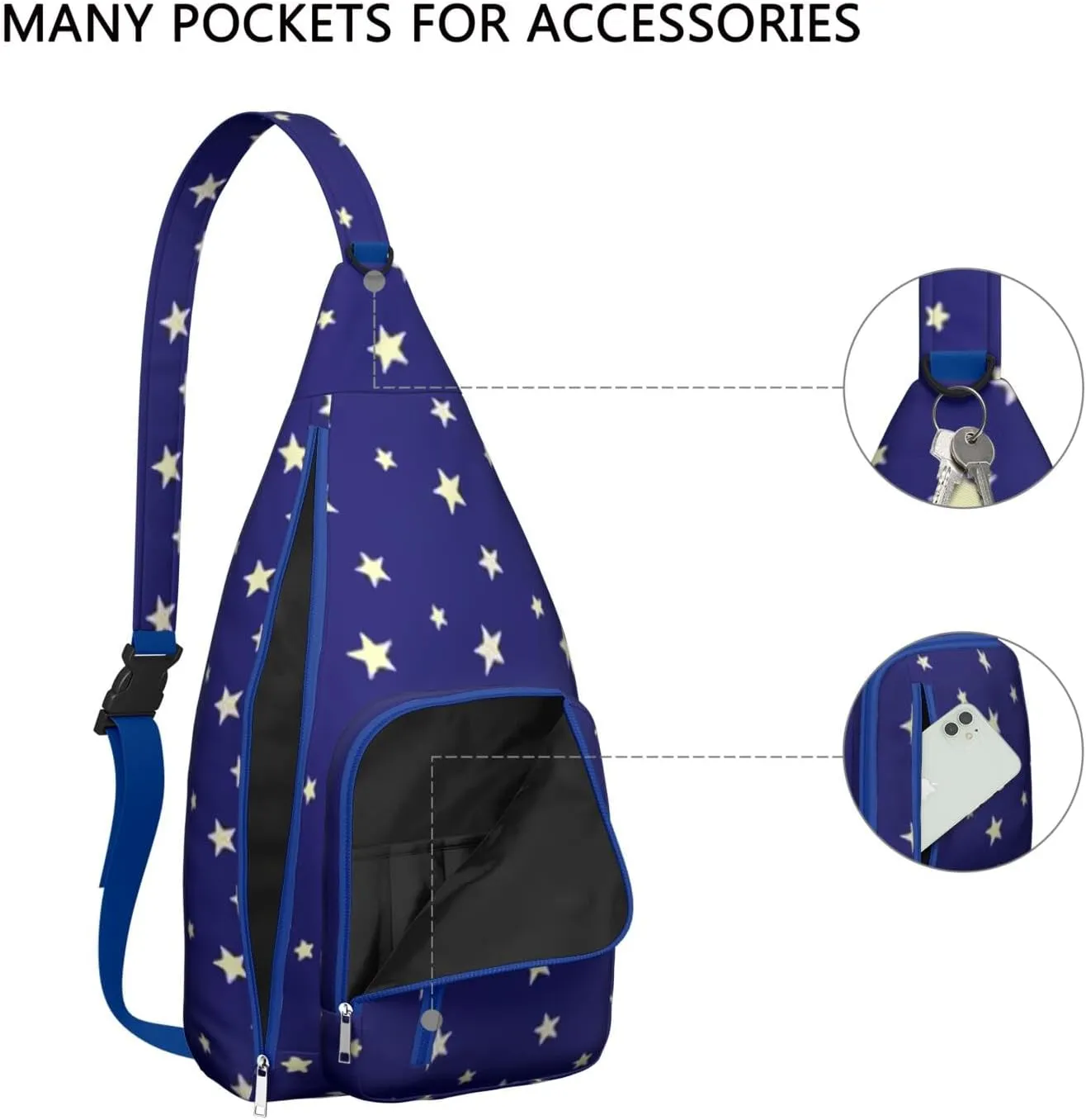 Shoulder Sling Crossbody Casual Chest Bag For Travel Sports Running,Backpack for Men & Women Lightweight Sports BagCrossbody Concealed Carry,Abstract Shoulder Bag Waterproof Chest Bag