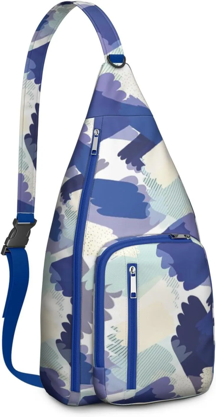 Shoulder Sling Crossbody Casual Chest Bag For Travel Sports Running,Backpack for Men & Women Lightweight Sports BagCrossbody Concealed Carry,Fashion Shoulder Bag Waterproof Chest Bag
