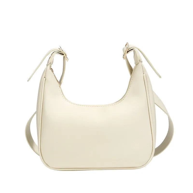 Simple All-Match Shoulder Dumpling Bag