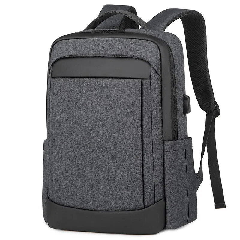Simple Large Capacity Junior College Male Backpacks