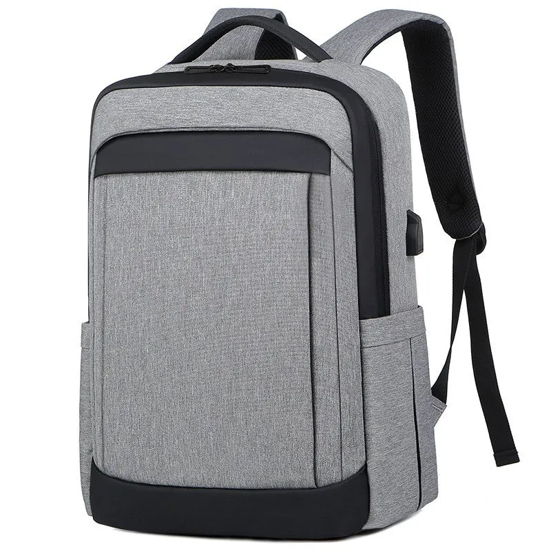 Simple Large Capacity Junior College Male Backpacks