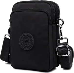 Small Crossbody Bags and Purses for Women,Nylon Cell Phone Bags with Headphone Jack. …