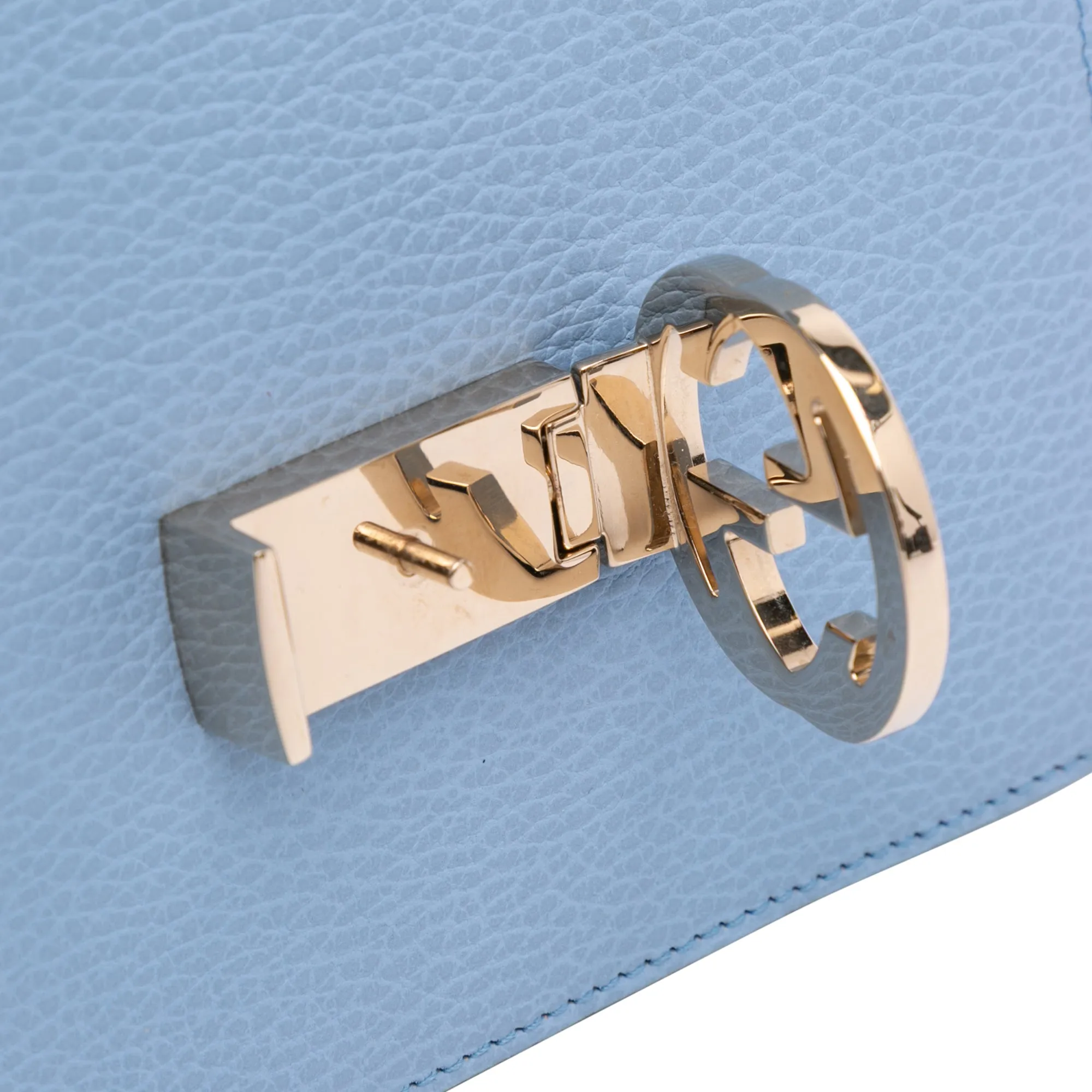 Small Dollar Calfskin Interlocking G Crossbody