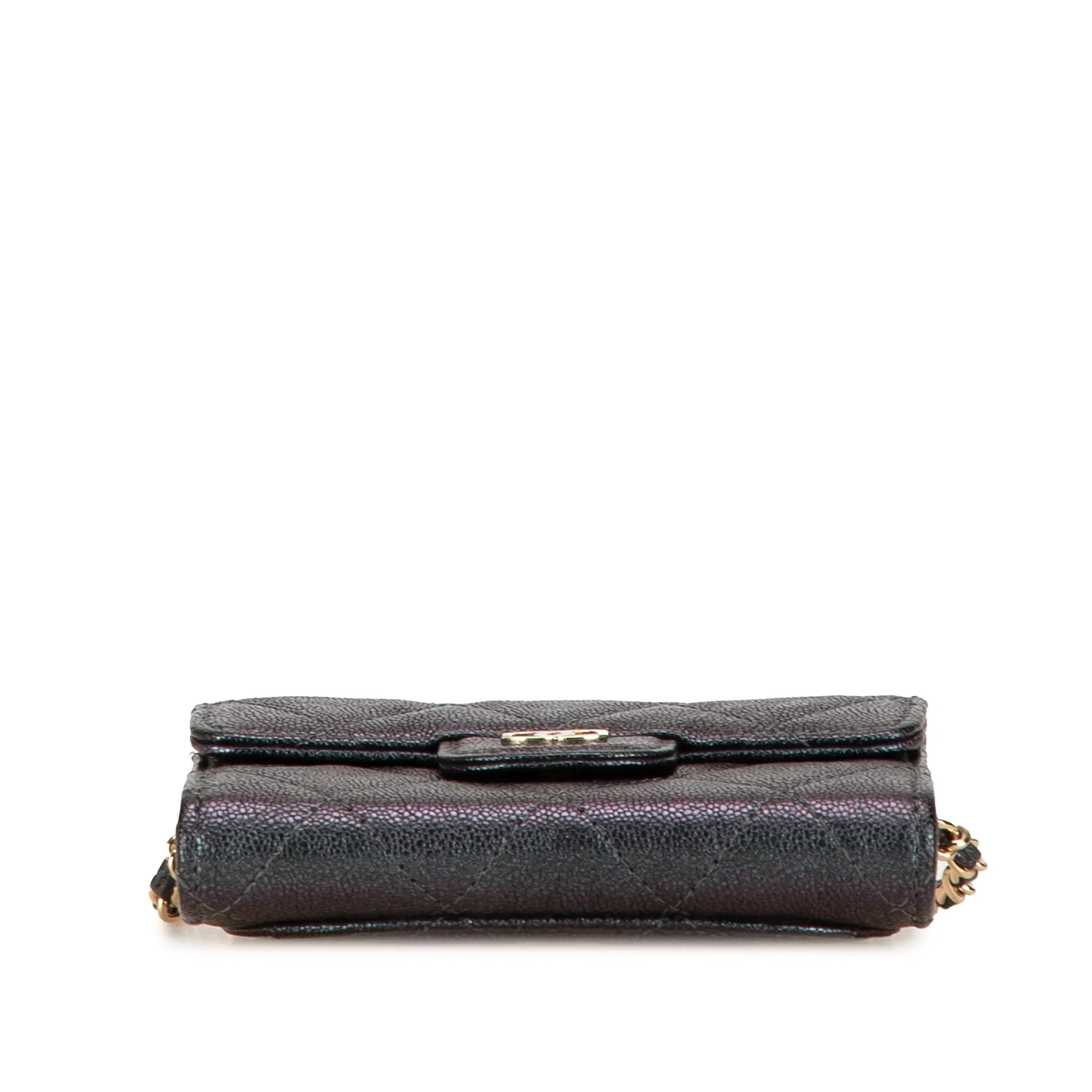Small Iridescent Caviar Single Flap