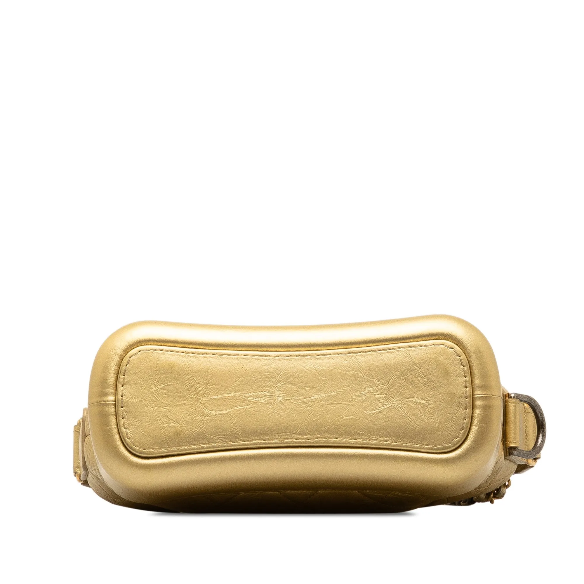Small Metallic Lambskin Gabrielle Crossbody