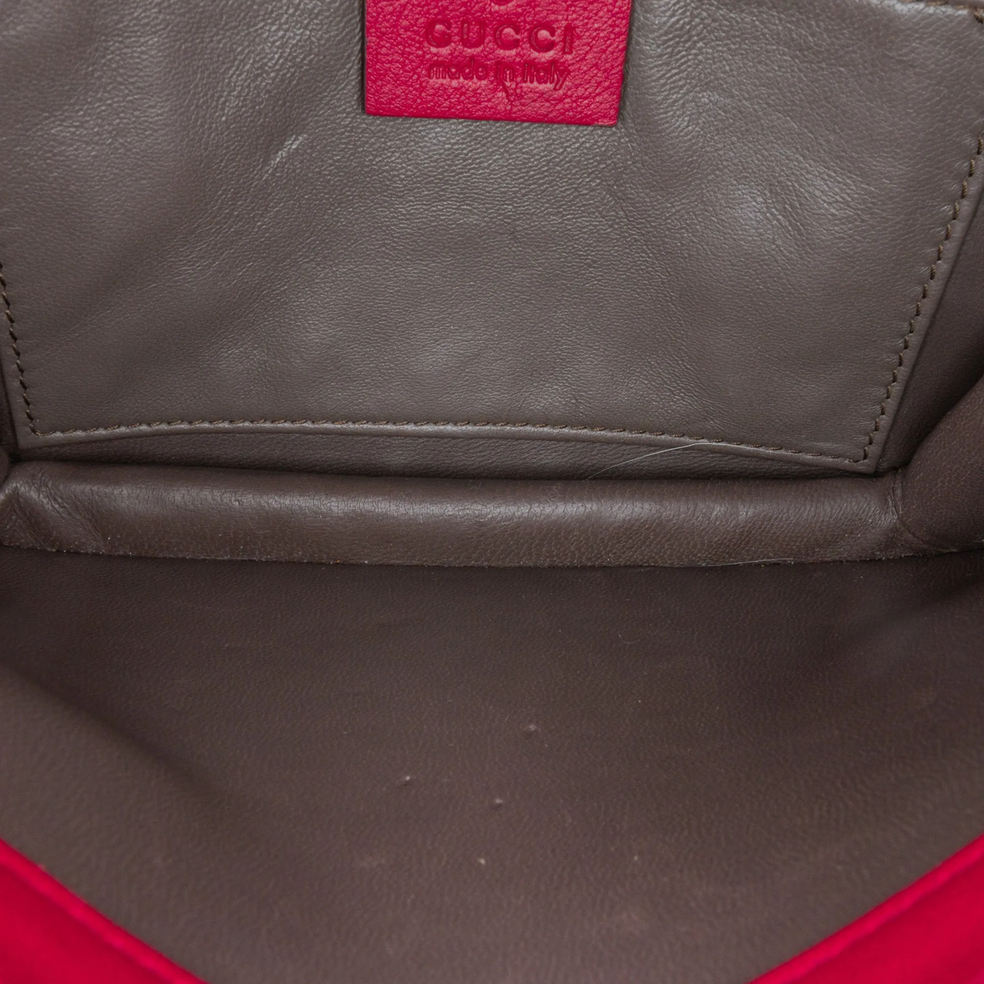 Small Polished Calfskin Interlocking G Dollar Crossbody