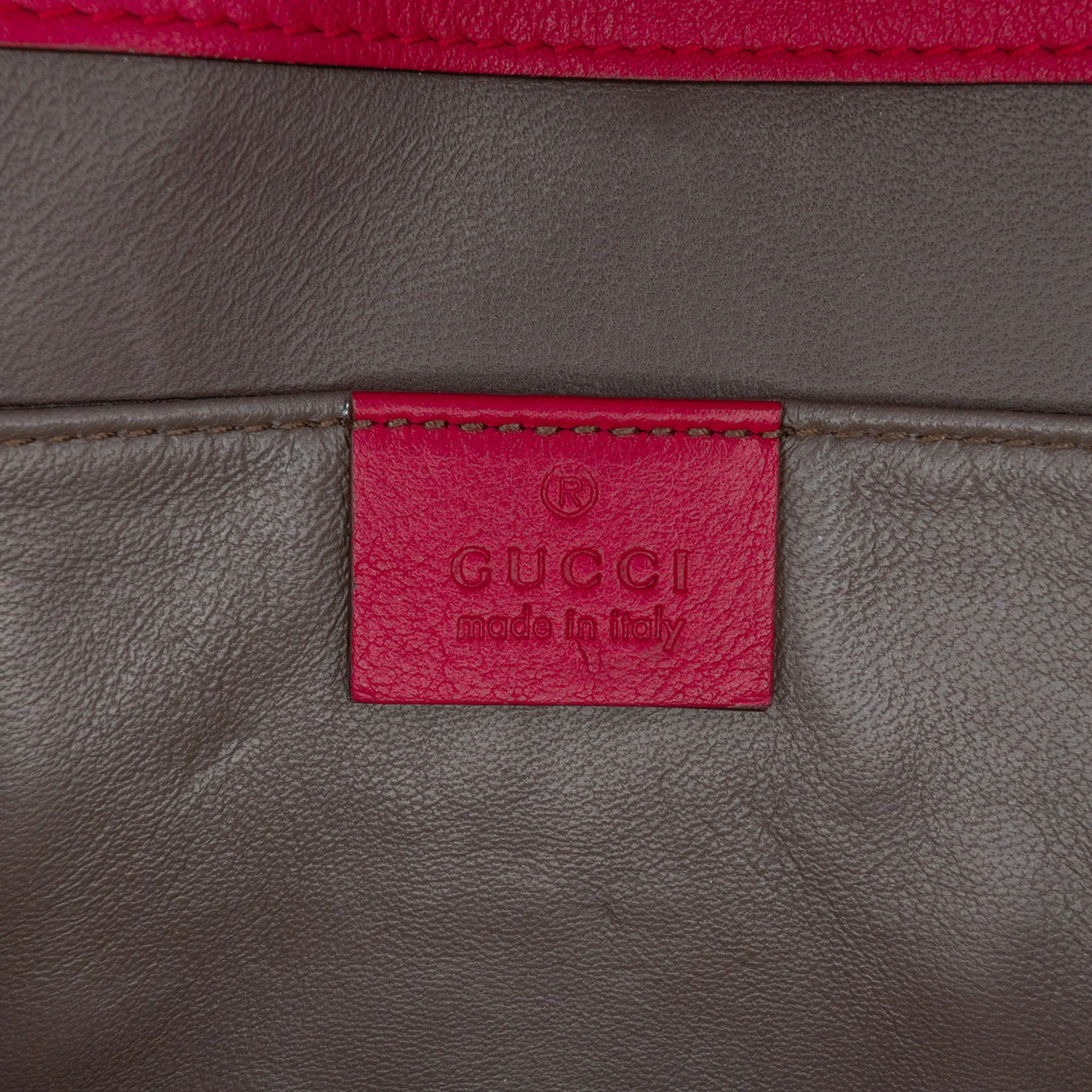 Small Polished Calfskin Interlocking G Dollar Crossbody