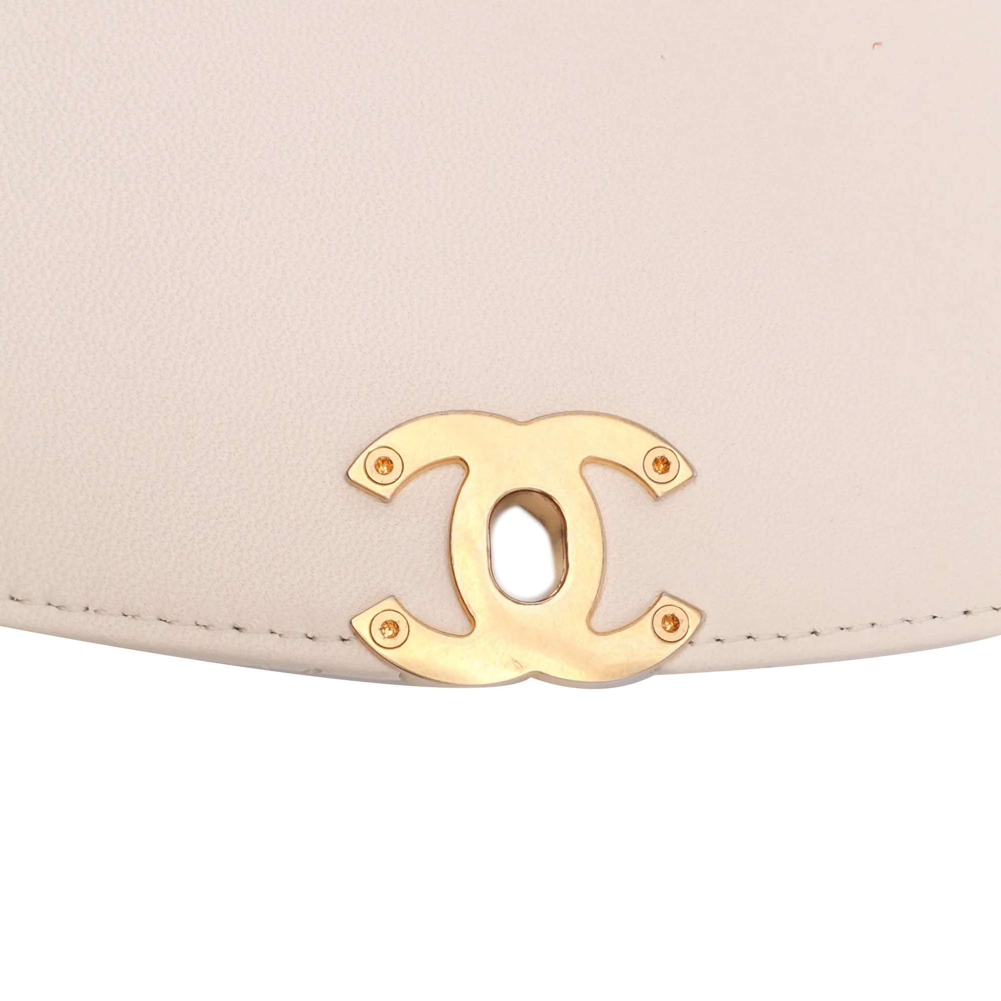 Small Quilted Lambskin CC Coin Flap
