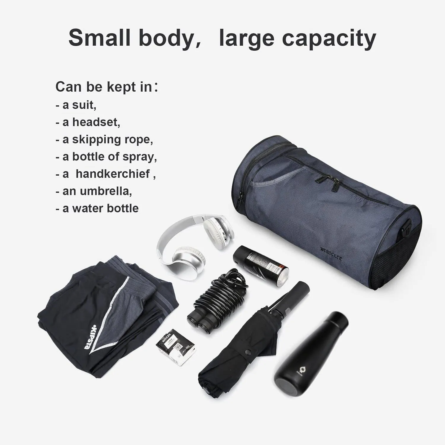 Small Sports Gym Bag Workout Lightweight Mini Duffel Bags for Men and Women