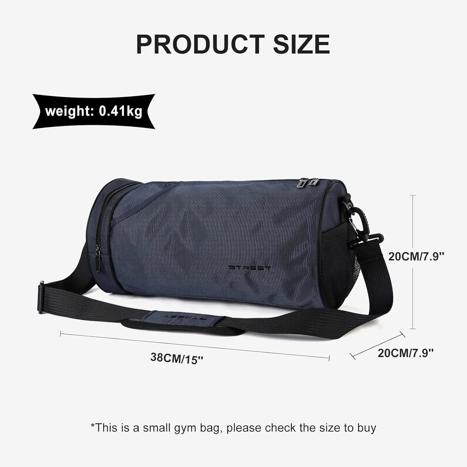 Small Sports Gym Bag Workout Lightweight Mini Duffel Bags for Men and Women