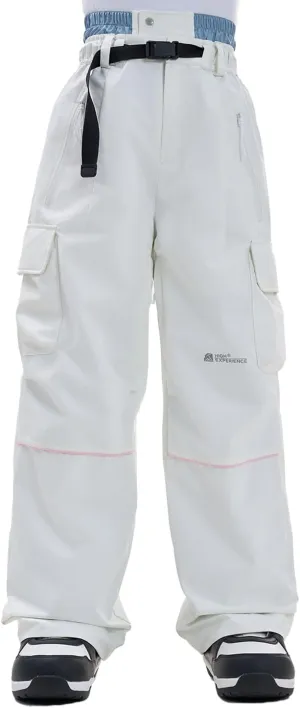 Snowboard Pants for Women Men Baggy Ski Pants Loose Warm Insulation Waterproof Windproof
