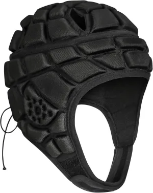 Soft Helmet Rugby Headgear Flag Football Helmet 7 on 7 Shell Padded Headguard Adjustable Head Protector Soccer Goalie Lacrosse Goalkeeper Head Protection for Youth Kids Adult