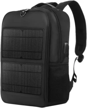 Solar waterproof backpack, travel outdoor sports duffel bag with handle USB charging port, large capacity laptop bag for hiking, outdoor sports, camping, cycling, running
