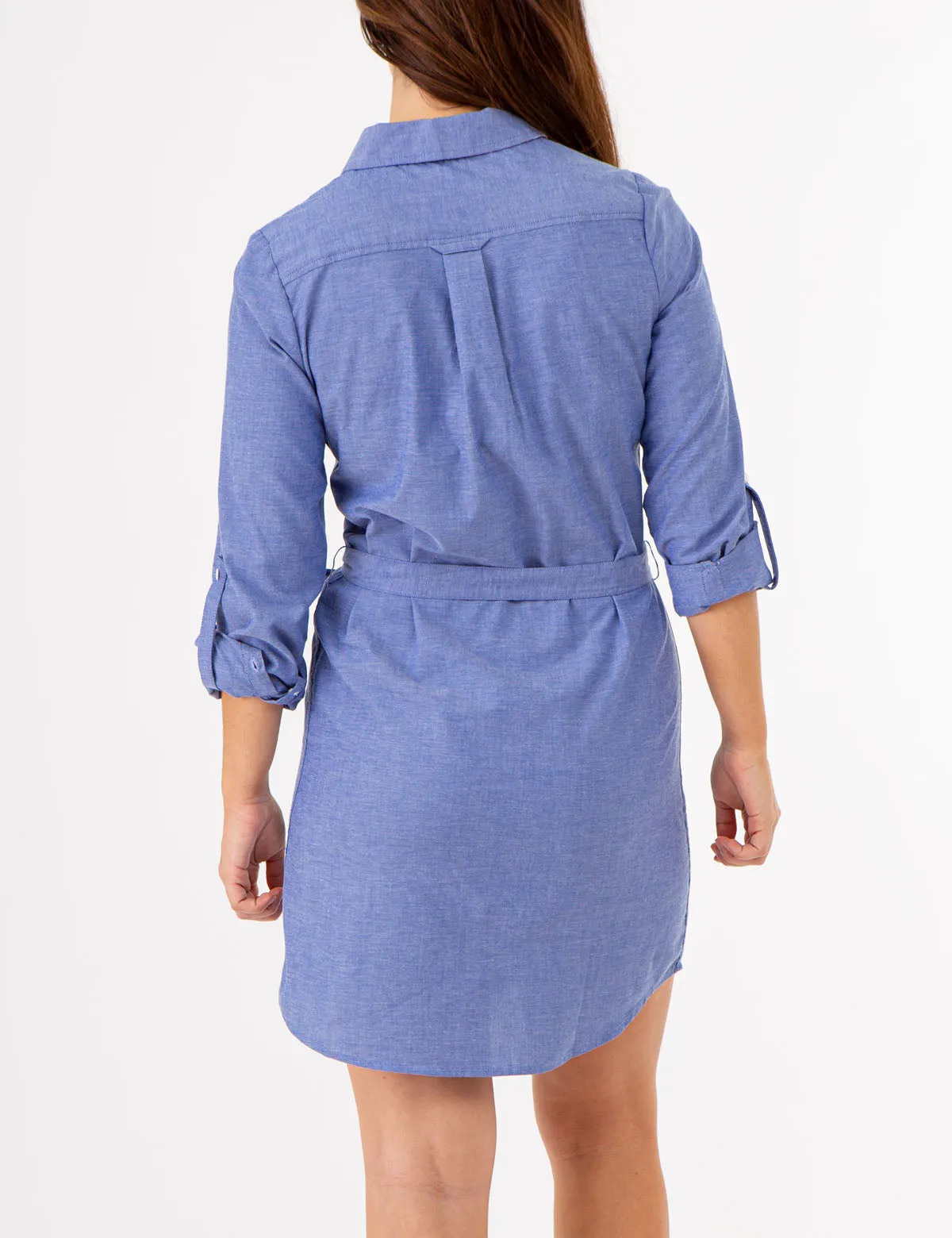 SOLID OXFORD DRESS
