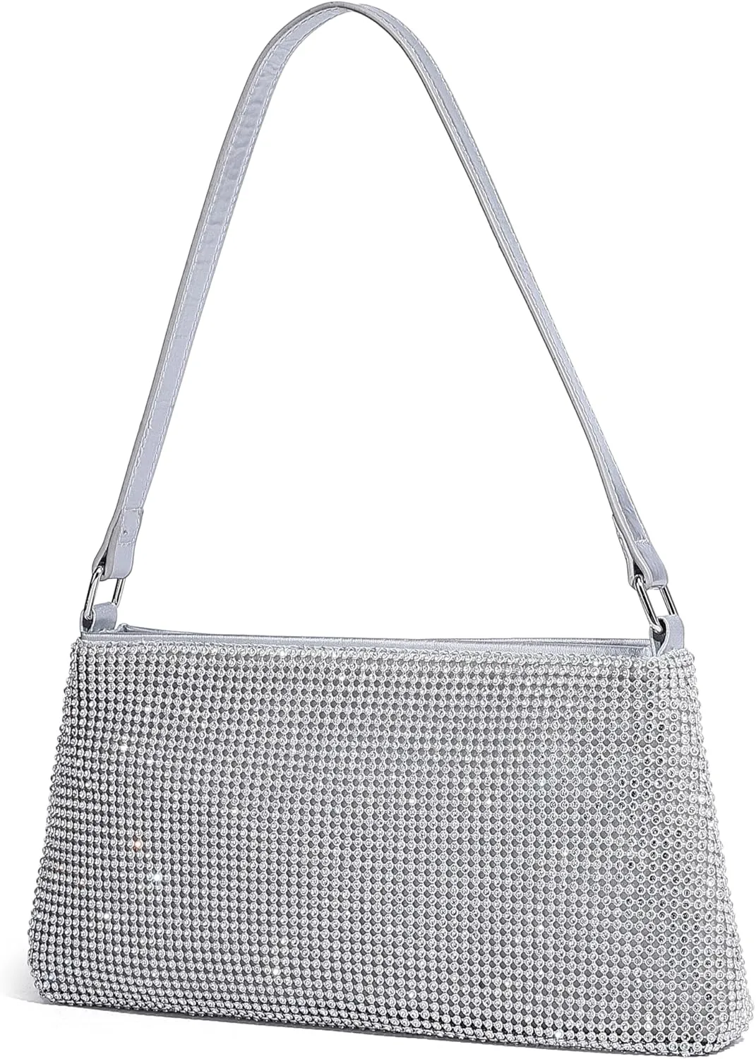 Sparkly Evening Purse for Women Prom Dressy Night Out Small Shoulder Bag