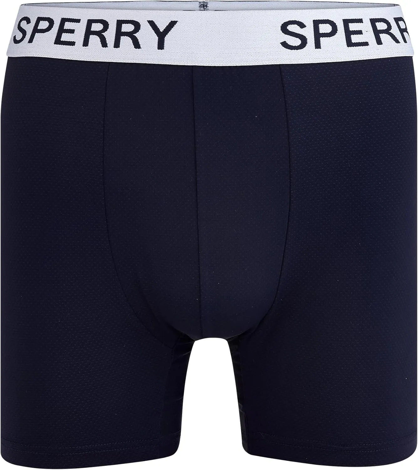 Sperry 3-Pack Mens Quick Dry Performance Mesh Boxer Briefs – Moisture Wicking, Cooling, Breathable Nylon Mens Athletic Boxers