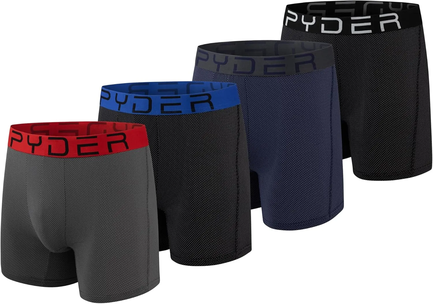 Spyder Performance Mesh Mens Boxer Briefs Sports Underwear For Men