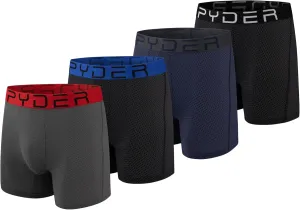 Spyder Performance Mesh Mens Boxer Briefs Sports Underwear For Men