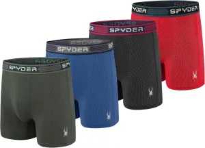 Spyder Performance Mesh Mens Boxer Briefs Sports Underwear For Men