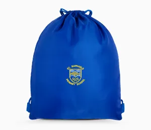 St Raphaels R C School PE Bag - Royal Blue