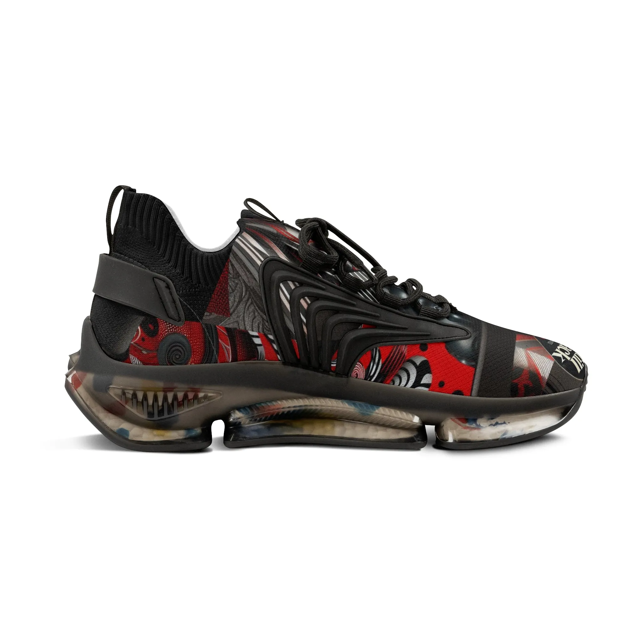 Still Black Men's Mesh Sneakers #SB19