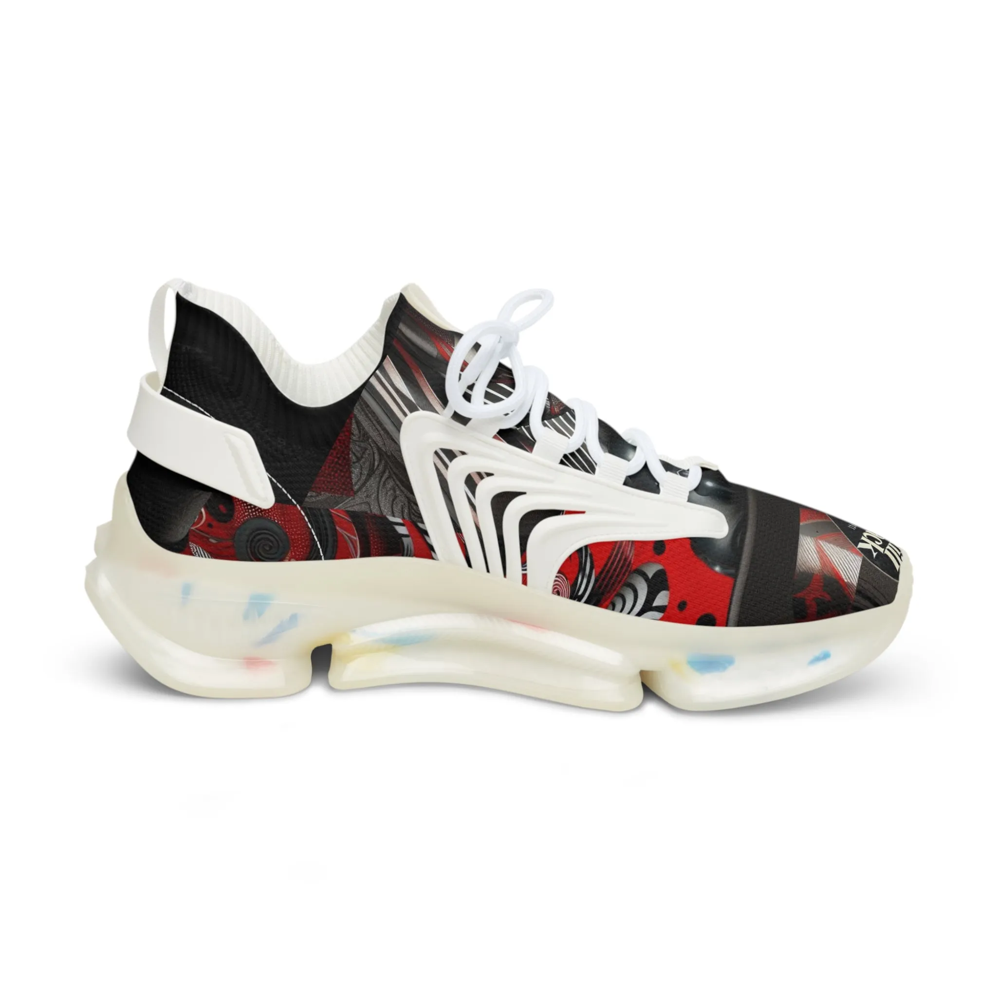 Still Black Men's Mesh Sneakers #SB19