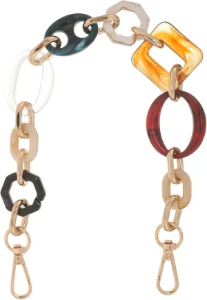 STOBOK Bag Chain Handbags Chain Strap for Purse Wallet Handle Bag Strap Purse Chain Bag DIY Chain Wallet Chain Bag Decorative Chain Bag Making Supply Wallet Strap Tote Bag Acrylic Alloy