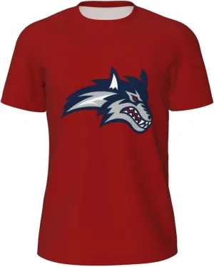 Stony Brook University Men's Lightweight Breathable Mesh Short Sleeve T-Shirt