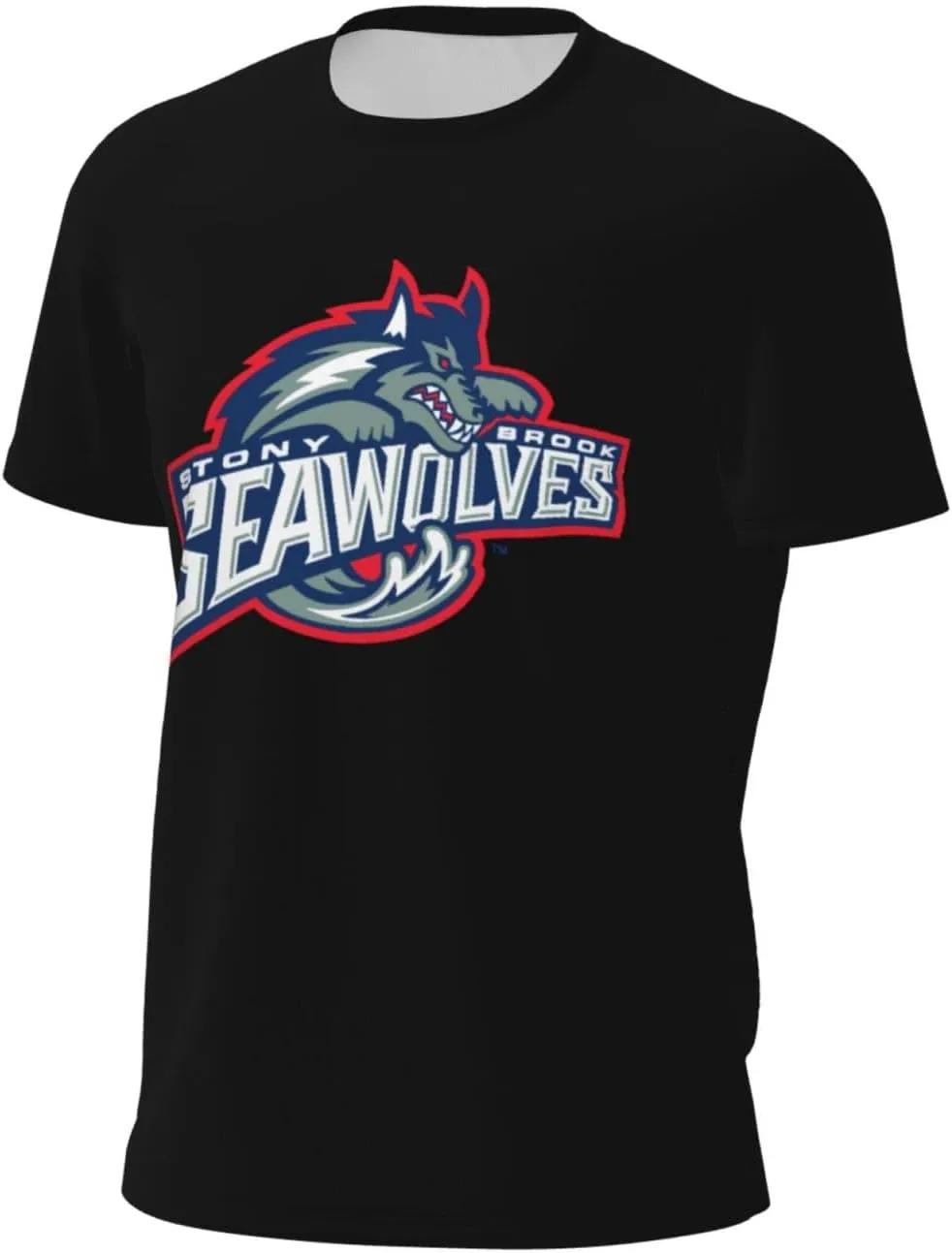 Stony Brook University Men's Lightweight Breathable Mesh Short Sleeve T-Shirt