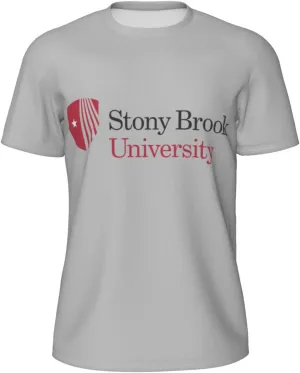Stony Brook University Men's Lightweight Breathable Mesh Short Sleeve T-Shirt