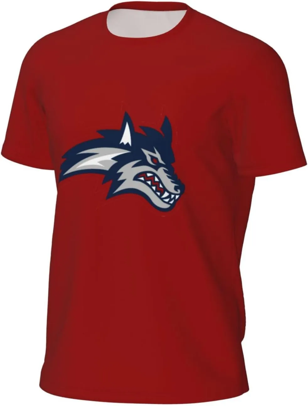 Stony Brook University Men's Lightweight Breathable Mesh Short Sleeve T-Shirt