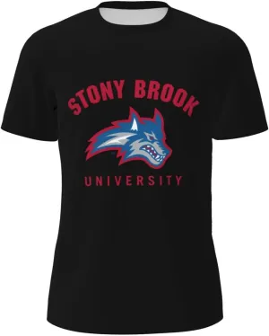 Stony Brook University Men's Lightweight Breathable Mesh Short Sleeve T-Shirt