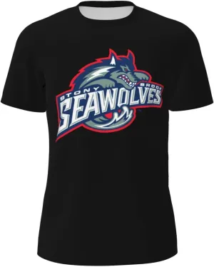 Stony Brook University Men's Lightweight Breathable Mesh Short Sleeve T-Shirt