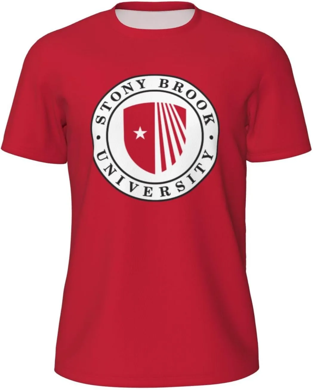 Stony Brook University Men's Lightweight Breathable Mesh Short Sleeve T-Shirt