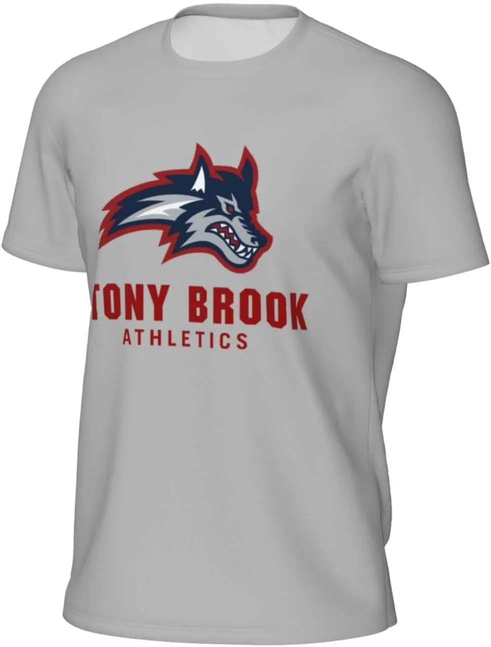 Stony Brook University Men's Lightweight Breathable Mesh Short Sleeve T-Shirt