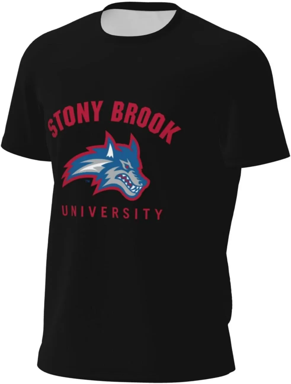 Stony Brook University Men's Lightweight Breathable Mesh Short Sleeve T-Shirt