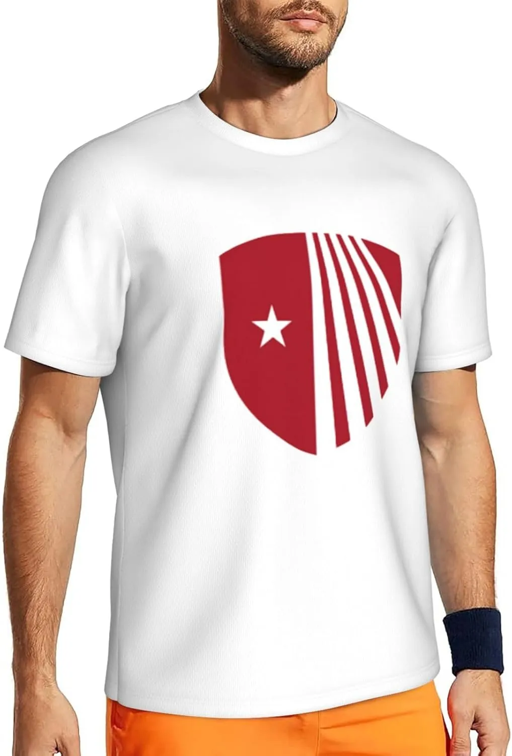 Stony Brook University Men's Lightweight Breathable Mesh Short Sleeve T-Shirt