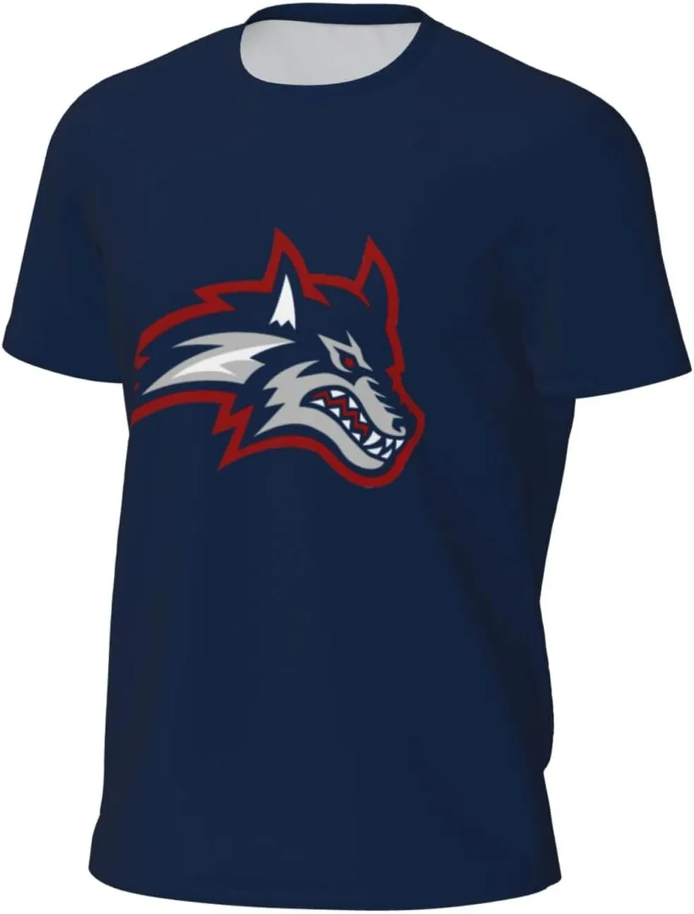 Stony Brook University Men's Lightweight Breathable Mesh Short Sleeve T-Shirt