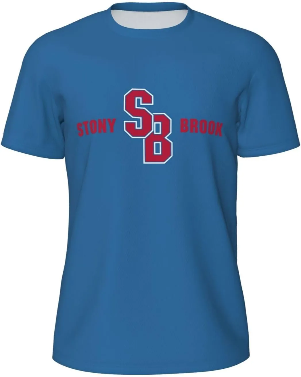 Stony Brook University Men's Lightweight Breathable Mesh Short Sleeve T-Shirt