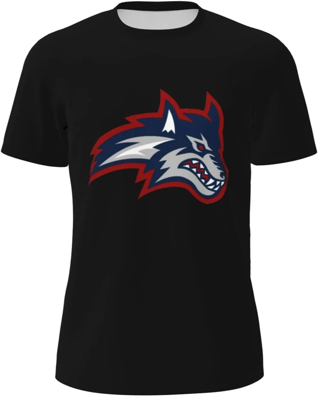 Stony Brook University Men's Lightweight Breathable Mesh Short Sleeve T-Shirt