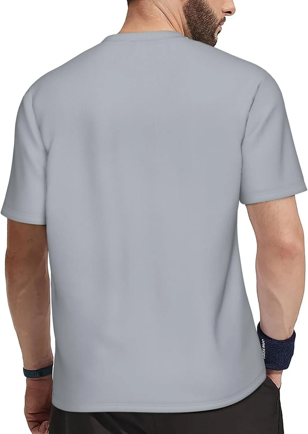 Stony Brook University Men's Lightweight Breathable Mesh Short Sleeve T-Shirt