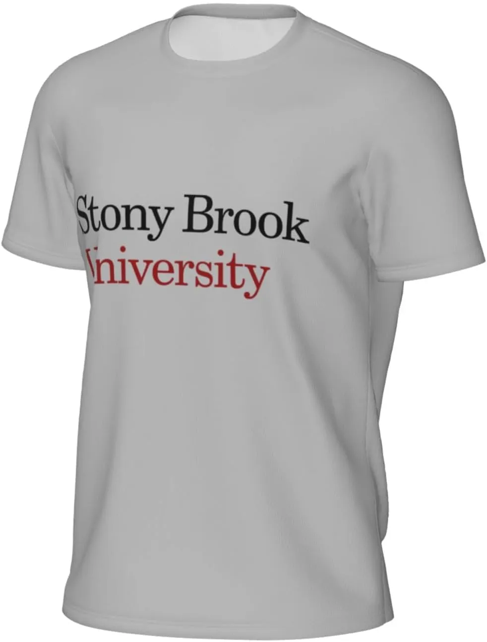 Stony Brook University Men's Lightweight Breathable Mesh Short Sleeve T-Shirt