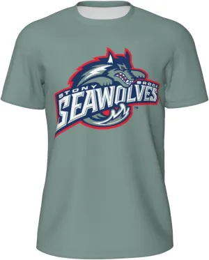 Stony Brook University Men's Lightweight Breathable Mesh Short Sleeve T-Shirt