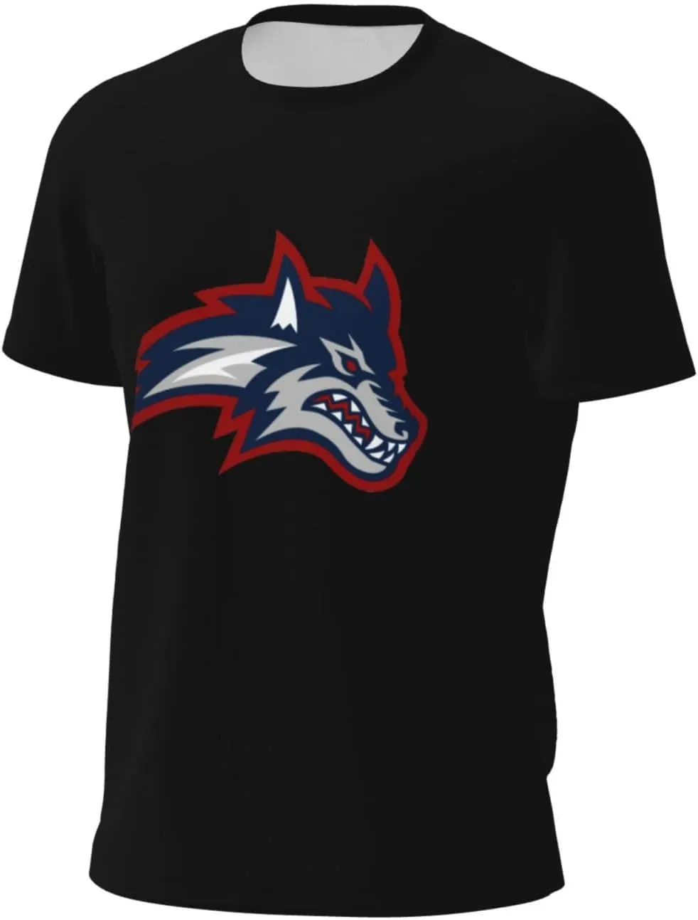 Stony Brook University Men's Lightweight Breathable Mesh Short Sleeve T-Shirt