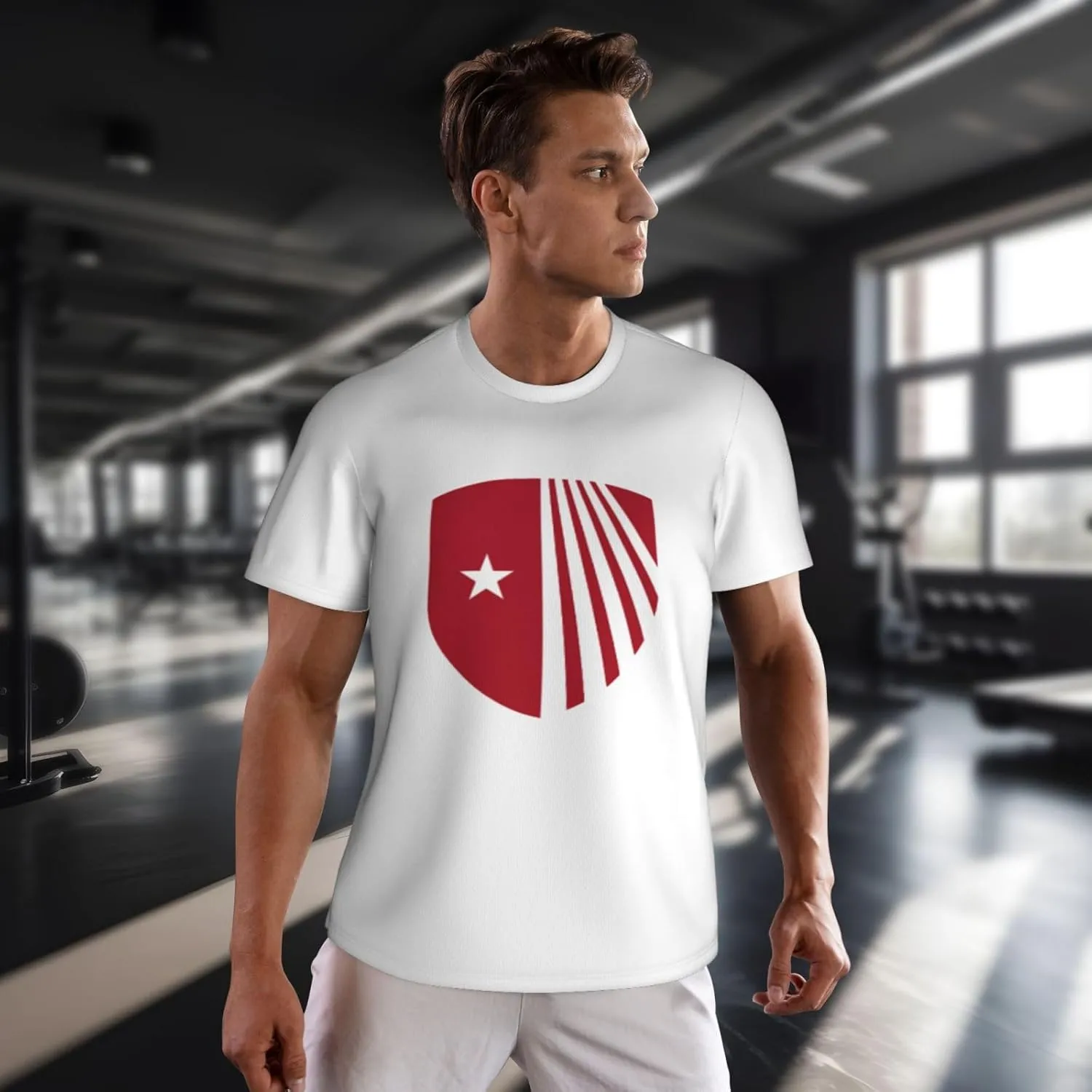Stony Brook University Men's Lightweight Breathable Mesh Short Sleeve T-Shirt