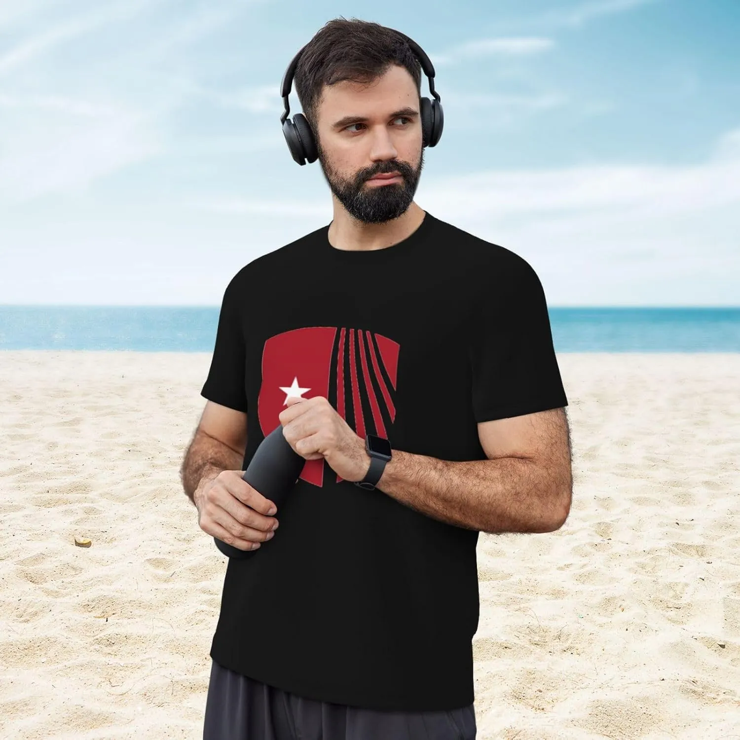 Stony Brook University Men's Lightweight Breathable Mesh Short Sleeve T-Shirt